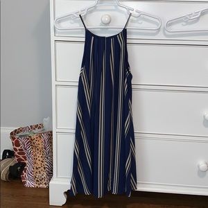 Blue Rain halter dress